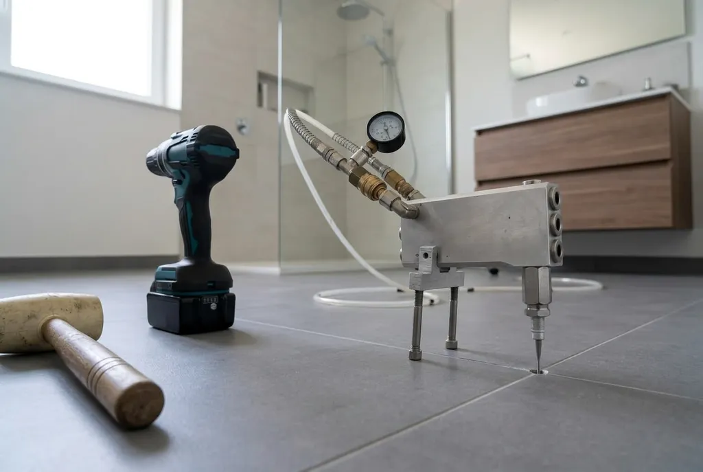 Kitbedrijf Voorthuizen – holle tegels injecteren