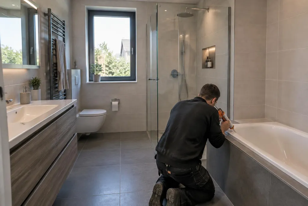 Kitbedrijf Voorthuizen – badkamer kit vervangen bij de douche